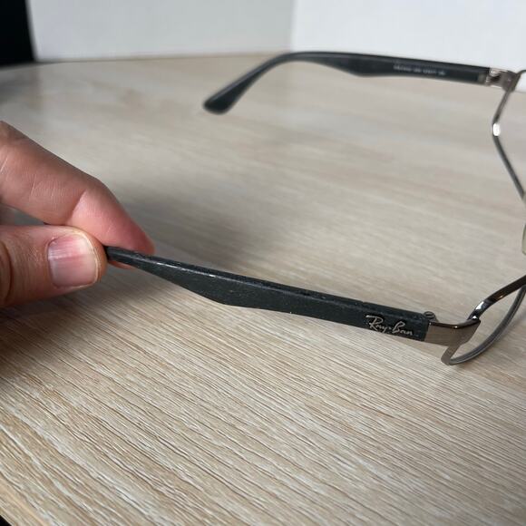 Ray-Ban RB3445 004 Rubber Gunmetal Pilot Sunglasses FRAMES ONLY 61-17 READ - Picture 10 of 11